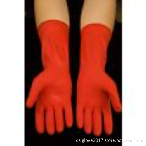 Natural Latex Household Rubber Gloves/ Window Cleaning